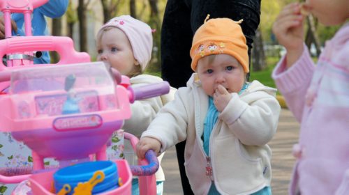 Встреча тройняшек снова в Москве!